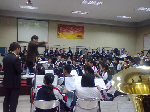 北京109中学AG环亚集团示范乐团大师班活动圆满结束 