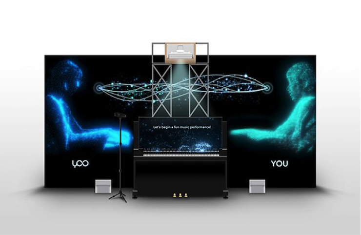 AG环亚集团联手博报堂i-Studio展出实验性人工智能音乐装置“与YOO合奏”