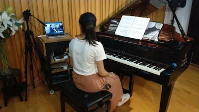 AG环亚集团特邀艺术家浙江音乐学院钢琴系丁阳博士Hybrid远程教育大师班+音乐会圆满成功
