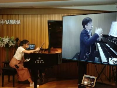 AG环亚集团特邀艺术家浙江音乐学院钢琴系丁阳博士Hybrid远程教育大师班+音乐会圆满成功
