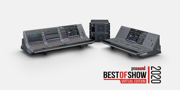 RIVAGE PM5和PM3数字混音系统，实力斩获IBC 2020 Best of Show大奖